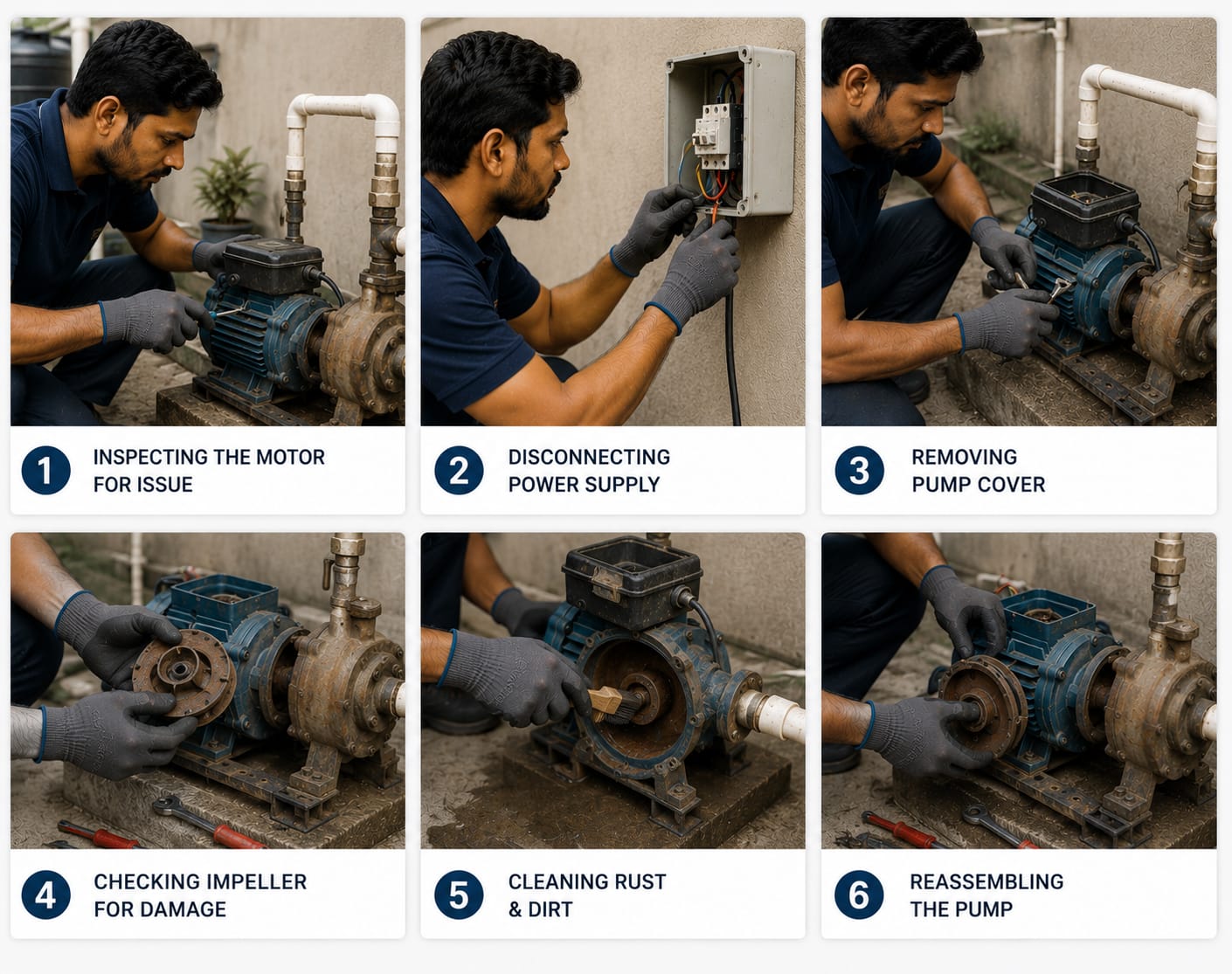 Appliance and water motor repair